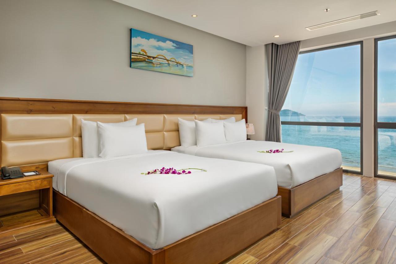 Alisia Beach Hotel Дананг Экстерьер фото