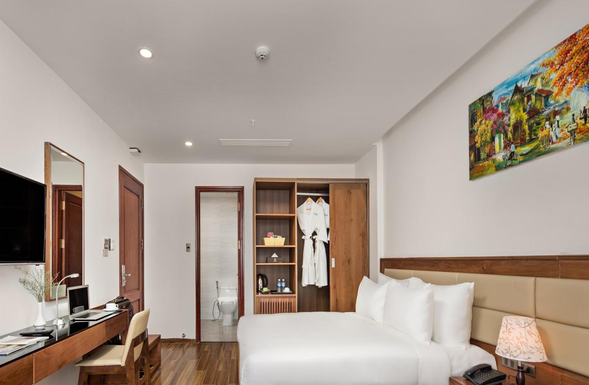 Alisia Beach Hotel Дананг Экстерьер фото