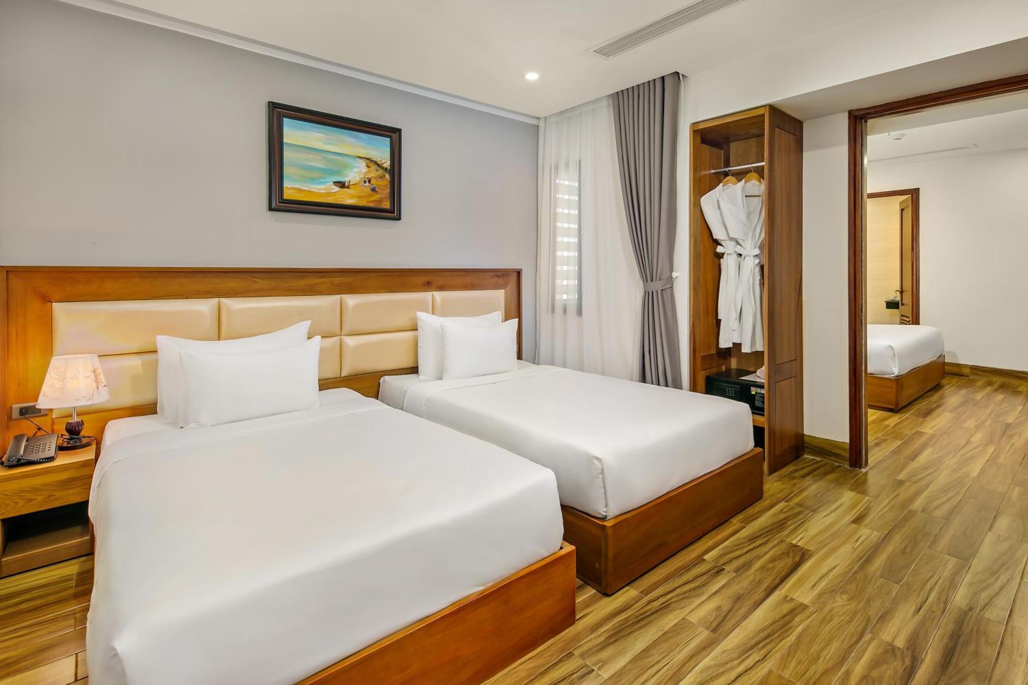 Alisia Beach Hotel Дананг Экстерьер фото