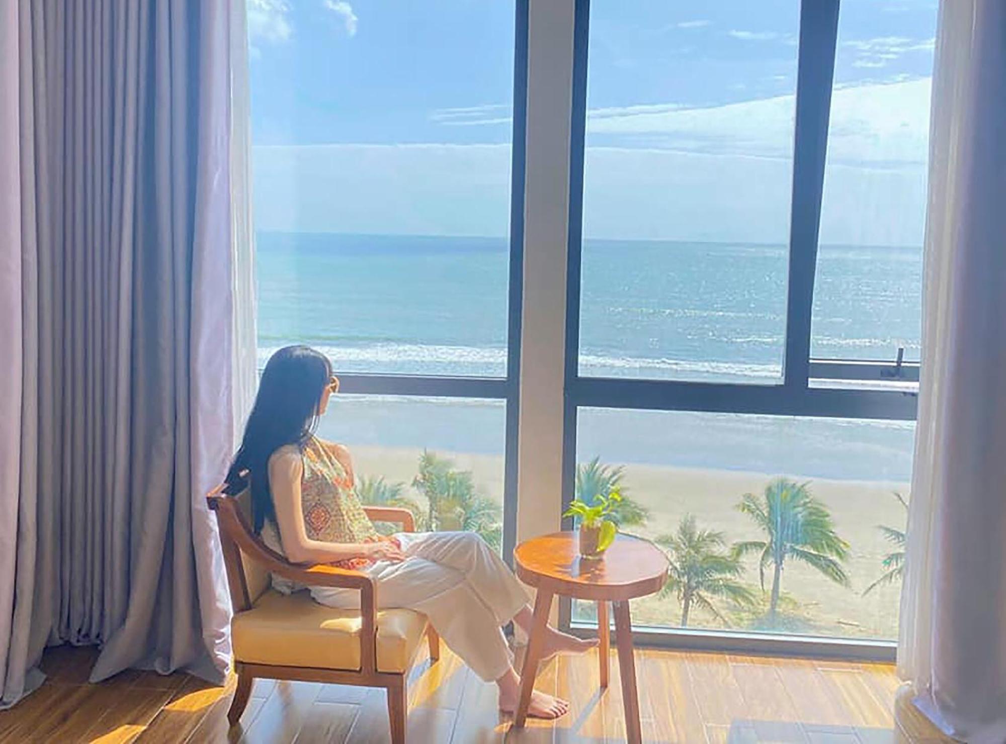 Alisia Beach Hotel Дананг Экстерьер фото