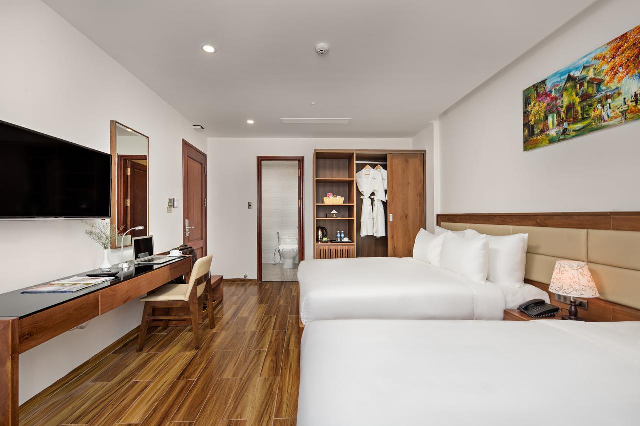 Alisia Beach Hotel Дананг Экстерьер фото